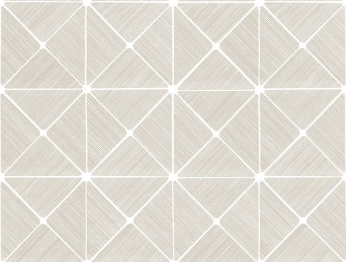 Double Diamonds Off White Peel & Stick Wallpaper
