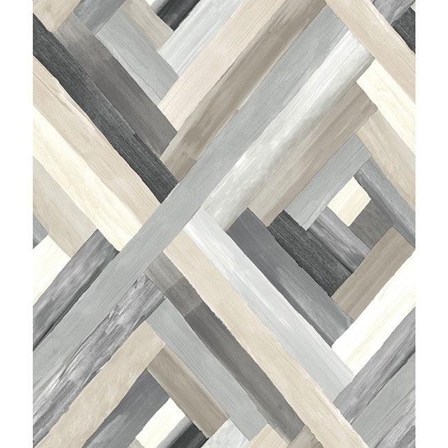 Wynwood Geometric Grey Wallpaper large image 