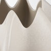 Ulrich Sculptural Cream Glazed Ceramic Vase, by Mercana, 13.98" length x 13.78" width x 8.86" height thumbnail 8
