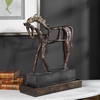 Titan Horse Sculpture, Figurines & Statue by Uttermost, 13.5" width x 16.5" height x 5.37" depth thumbnail 7