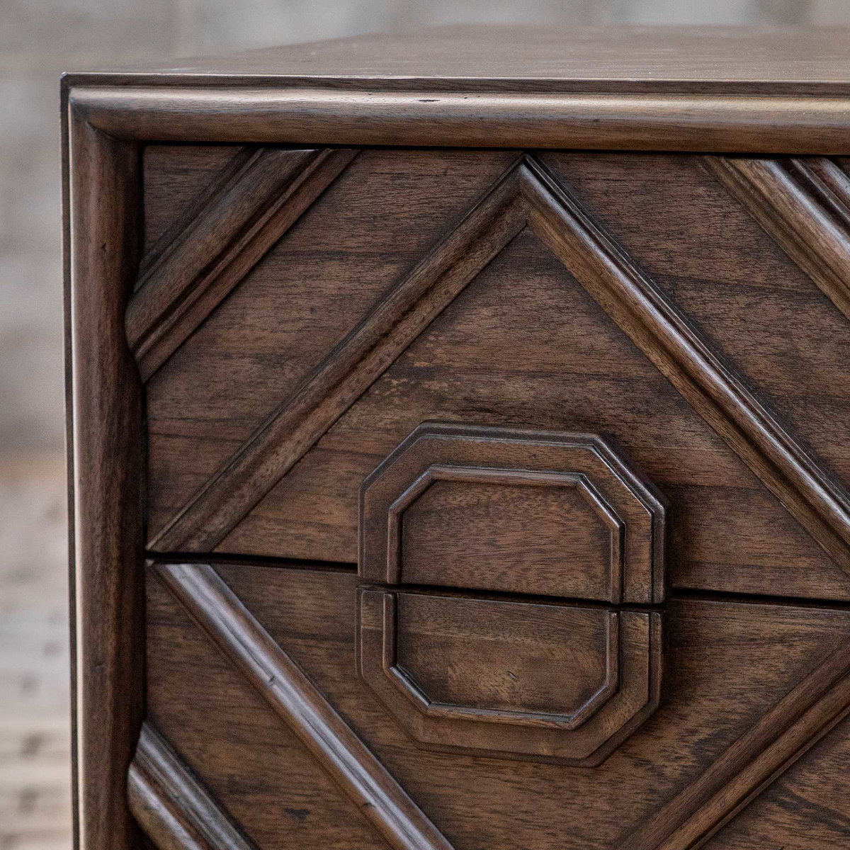 Mindra Drawer Chest, Cabinets & Chest by Uttermost, 43" width x 36" height x 18" depth View 7