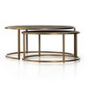 Shagreen Nesting Coffee Table, by Four Hands, 16" height x 38" depth thumbnail 4