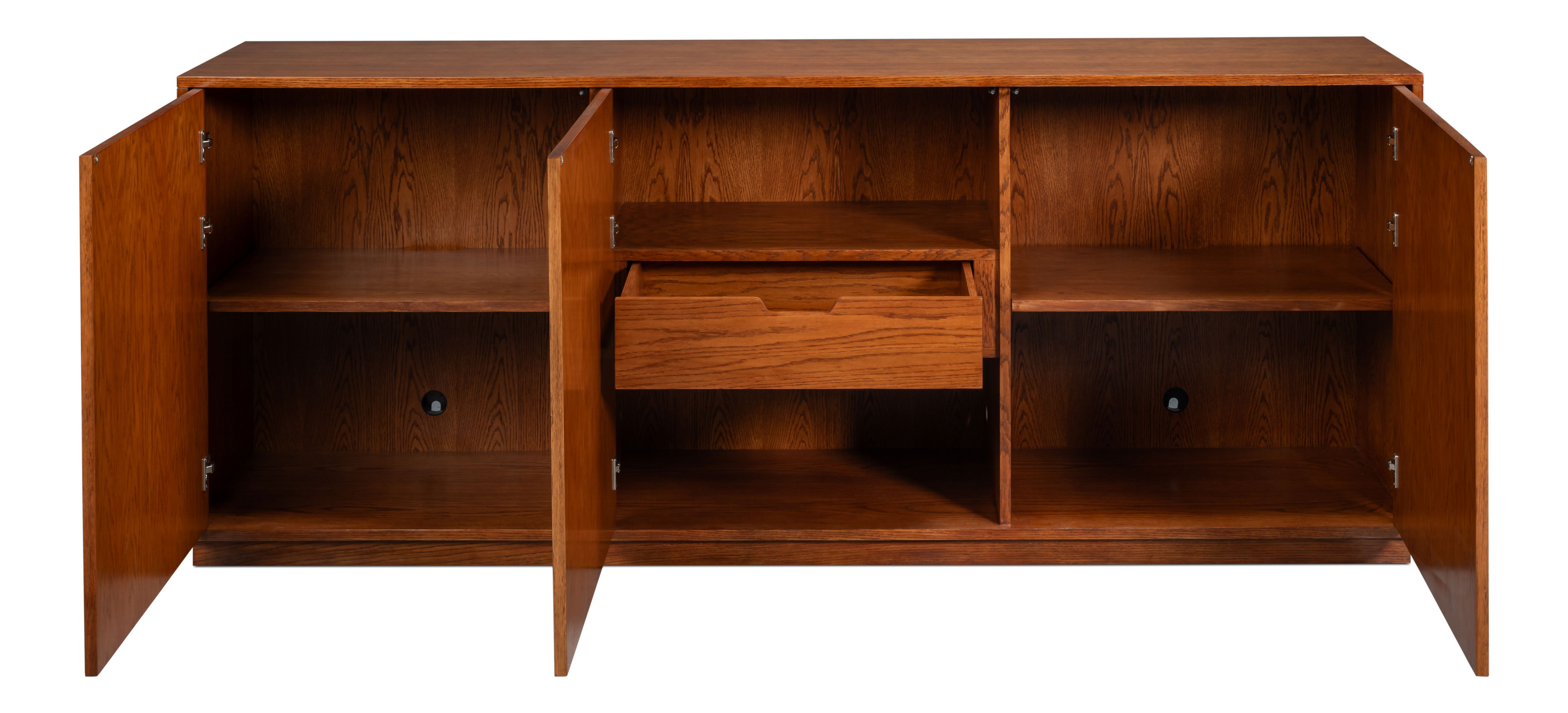 Newport Credenza, Cabinets & Sideboard by Sarreid, 86" length x 20" width x 34" height View 9