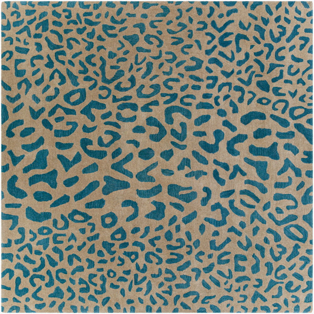 Athena Handmade Rug, by Surya, 8' length x 8' width