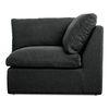 Miles Outdoor Corner Speckled Charcoal, Sectional Sofa by Moe's Home, 40" width x 35.8" height x 40" depth thumbnail 1