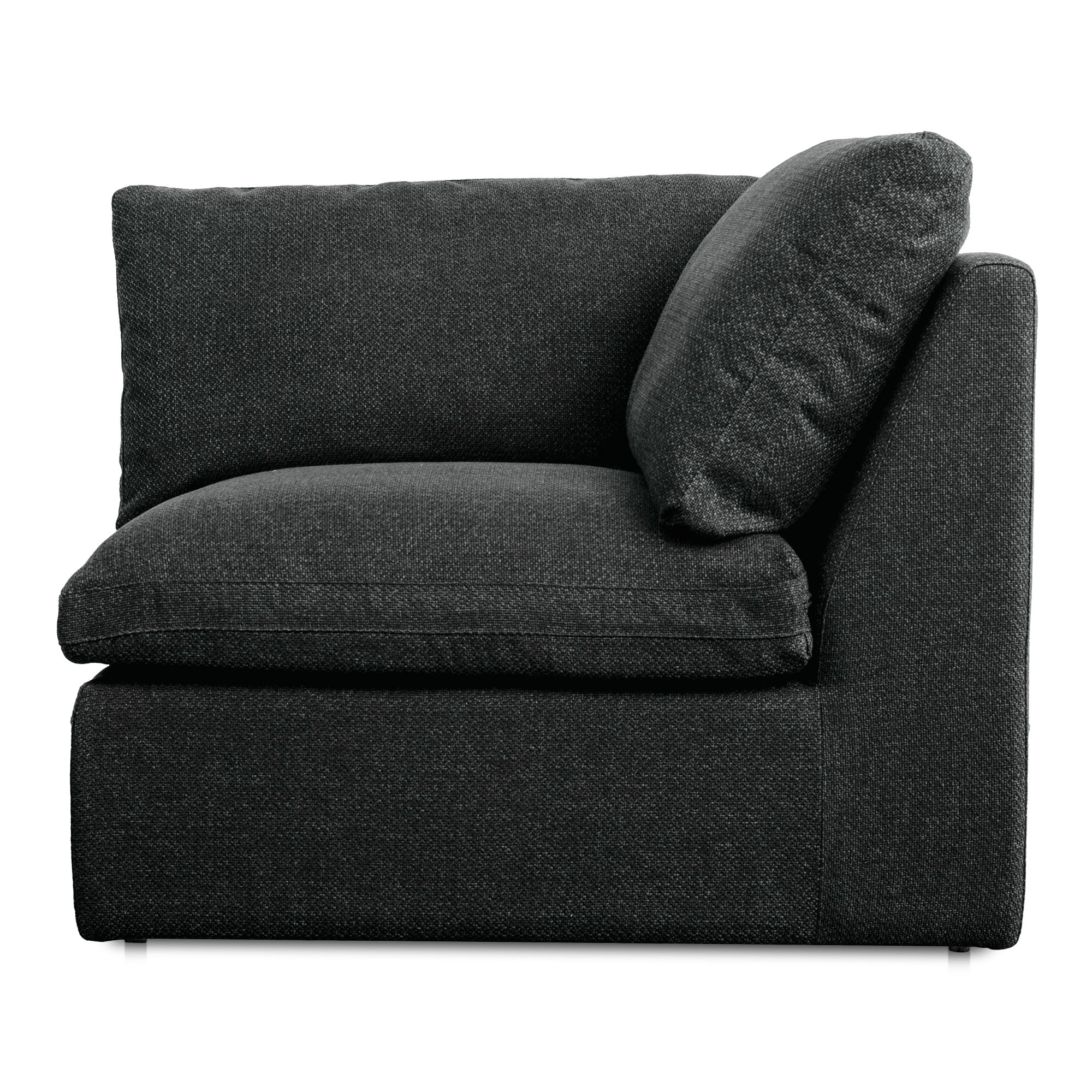 Miles Outdoor Corner Speckled Charcoal large image 