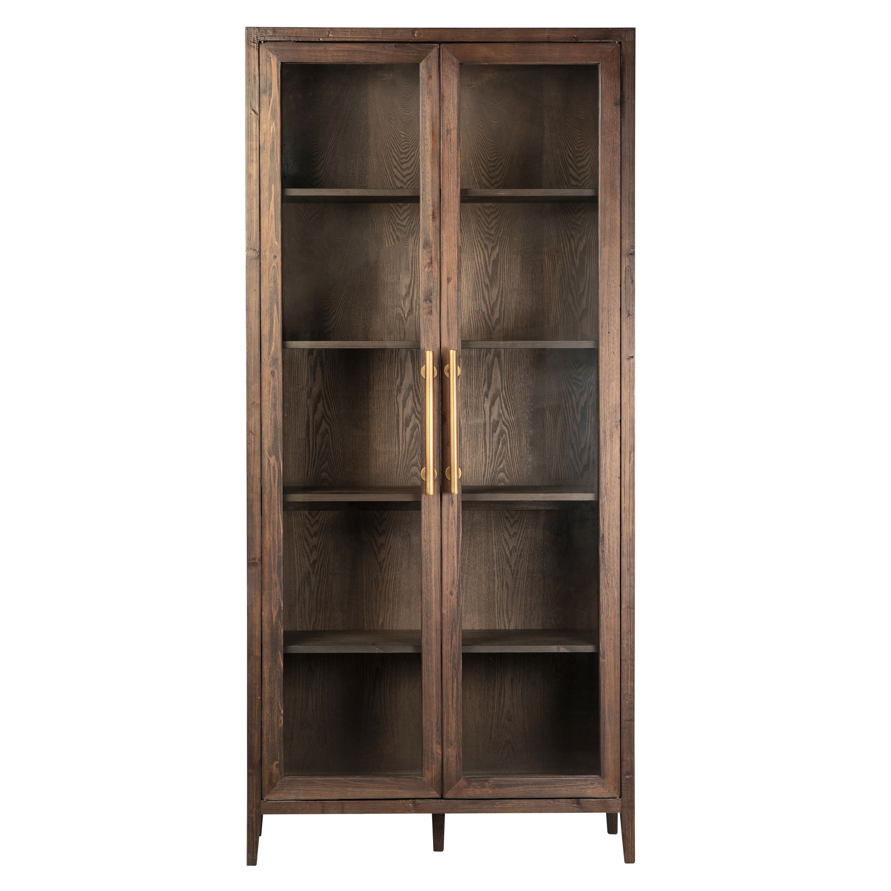 Basel Cabinet, Cabinets & Sideboard by Dovetail, 43" width x 93" height x 18" depth View 2