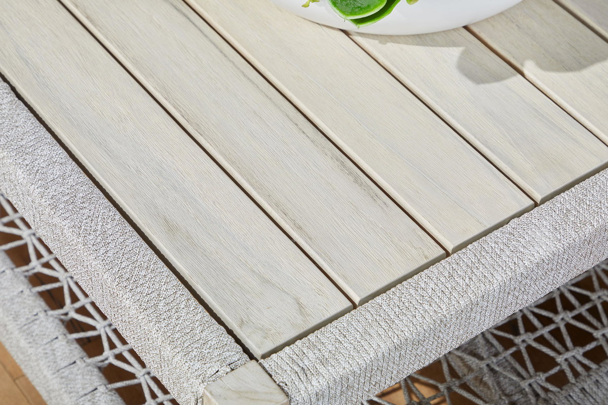 Wrap Outdoor Coffee Table, by Essentials for Living, 56.25" width x 17.75" height x 32.25" depth View 5
