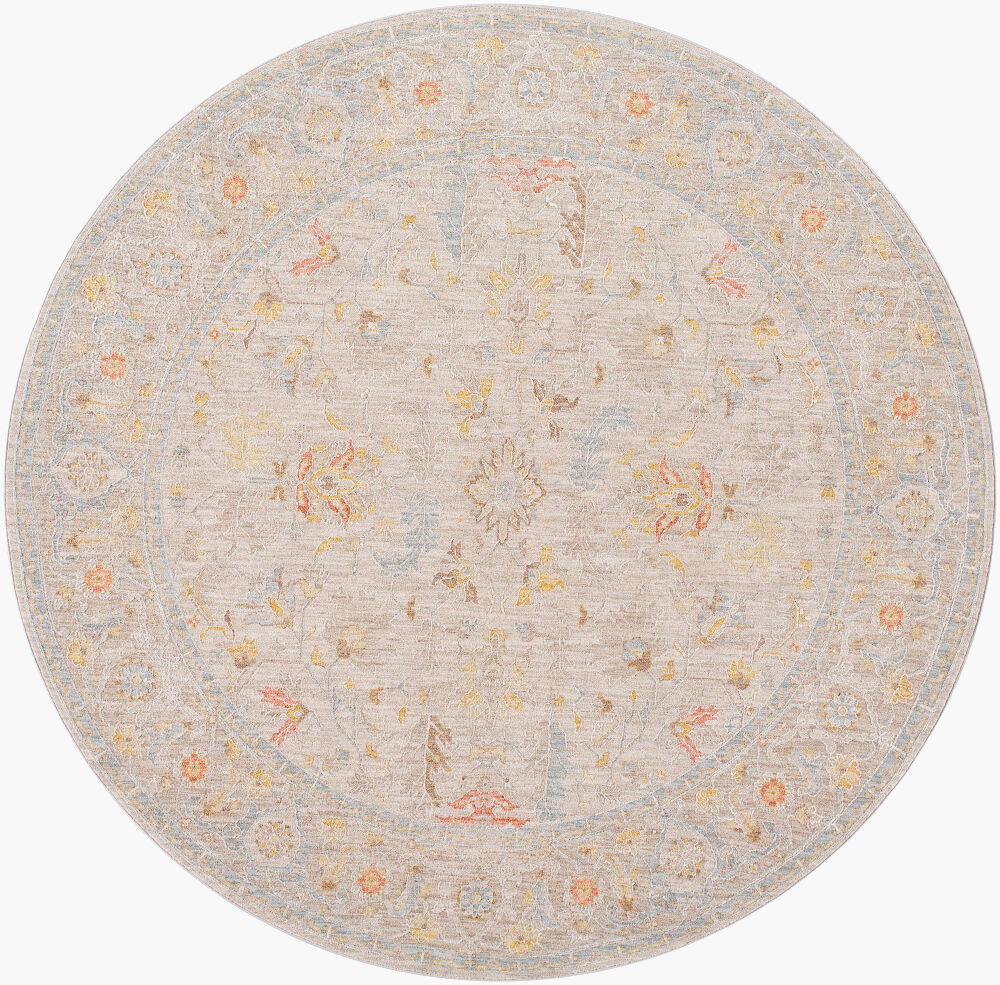Avant Garde Machine Woven Rug, by Surya, 6'6.74" length x 6'6.74" width