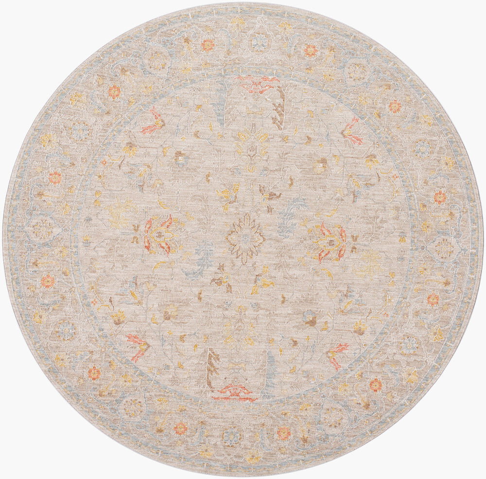 Avant Garde Machine Woven Rug, by Surya, 6'6.74" length x 6'6.74" width