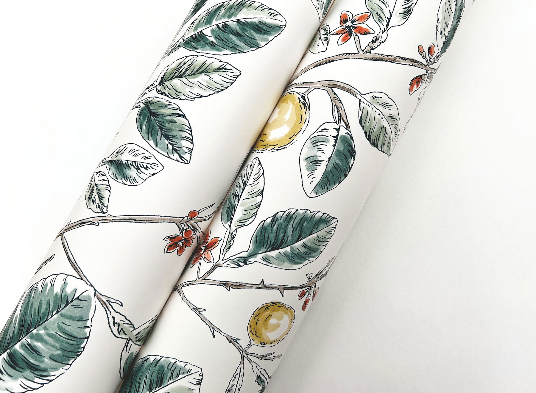 Limoncello Toile Forest Wallpaper, by York Wall, 27' length x 2'3" width x 0.02" depth View 4