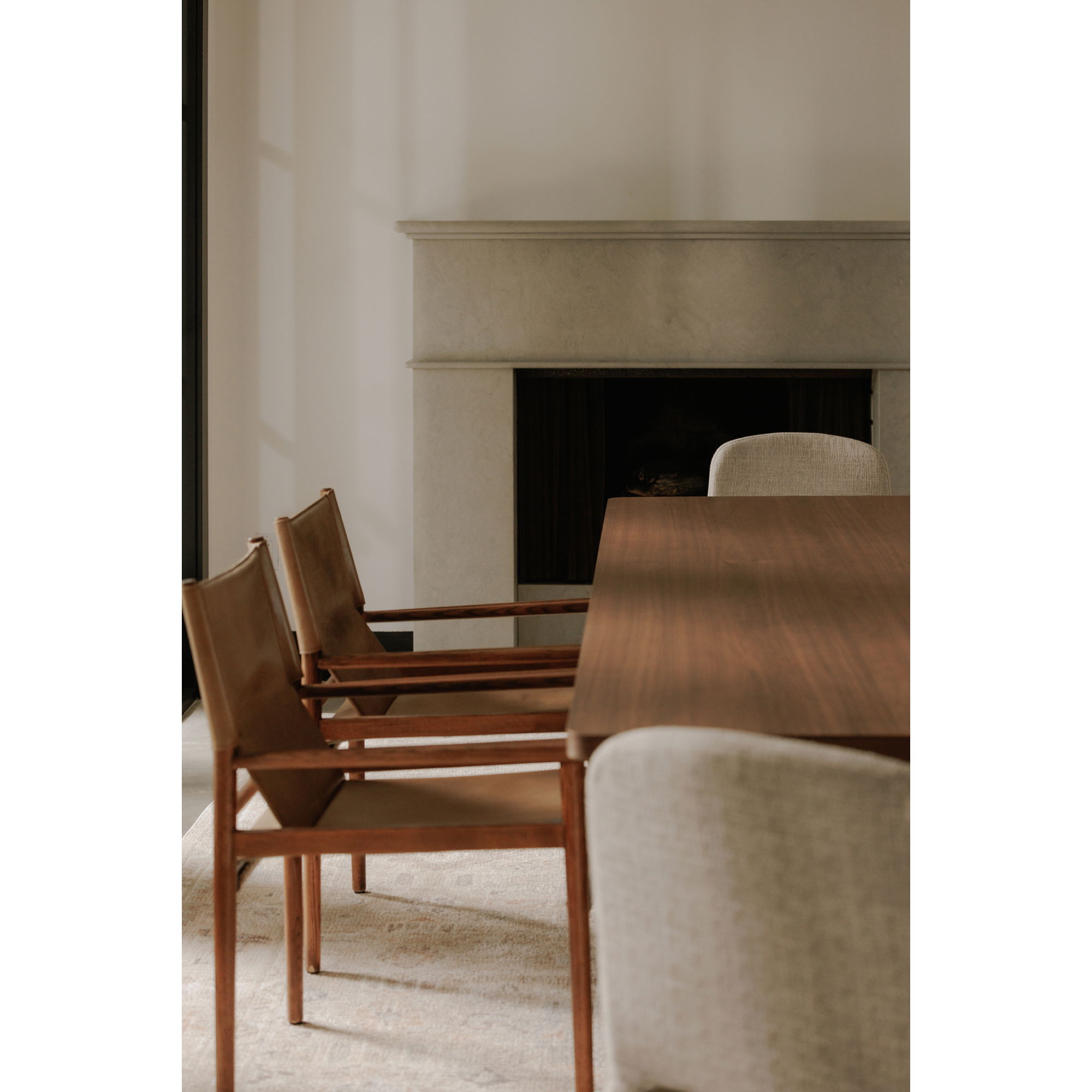 Remy Dining Chair Tan large image 