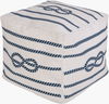 Rain Pouf, Ottoman by Surya, 18" width x 18" height thumbnail