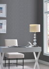 Opposites Attract Dark Grey Wallpaper, by York Wall, 27' length x 2'3" width x 0.02" depth thumbnail 2