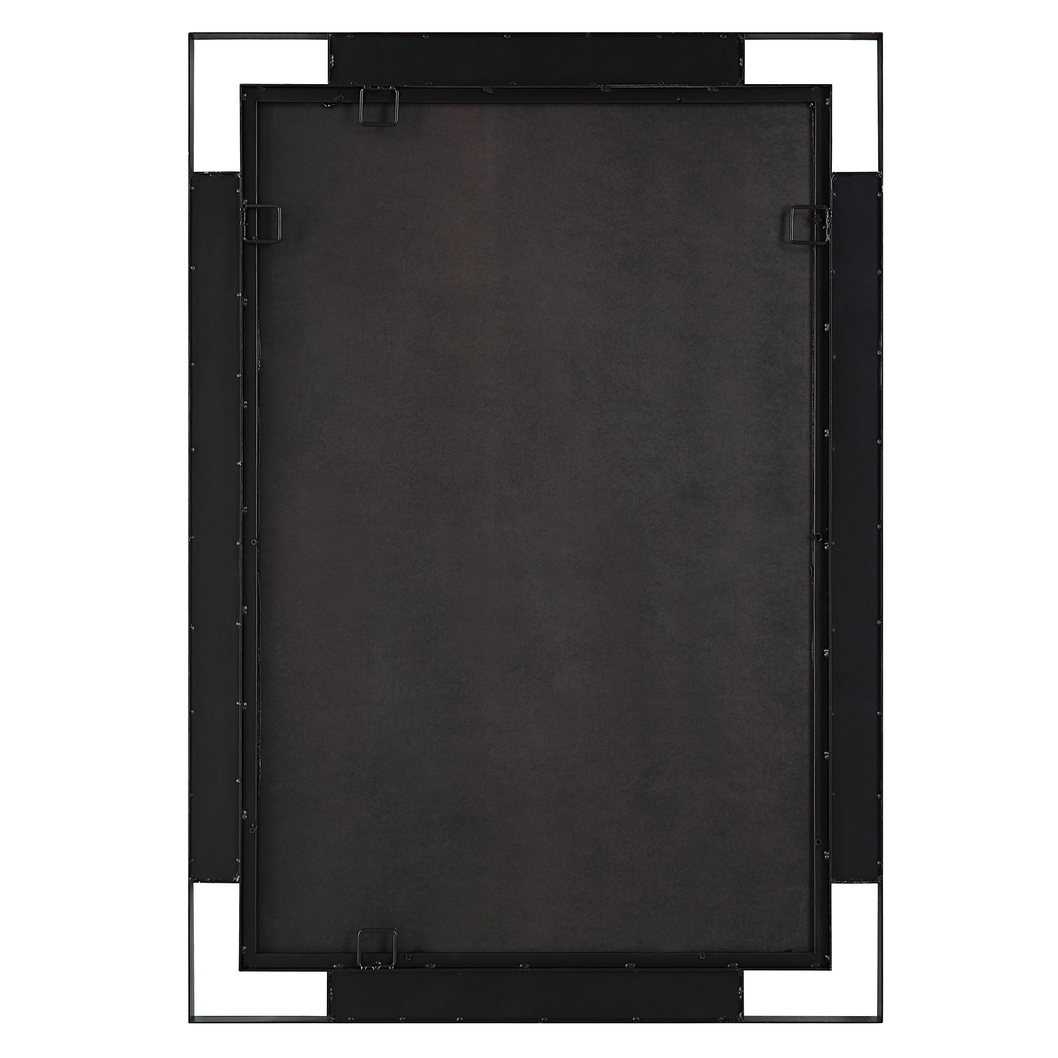 Stellan Black Mirror, by Uttermost, 27.75" width x 39.62" height x 1.12" depth View 9