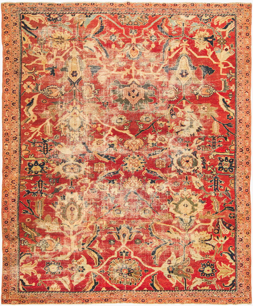 Antique One of a Kind Handmade Rug large image 