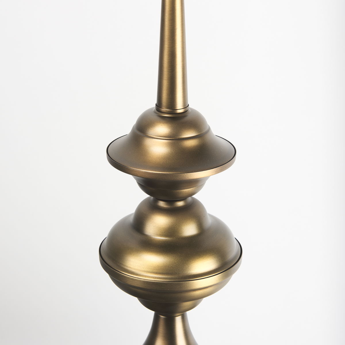 Willson  Black Iron with Antique Brass Dome Pendant Light, by Mercana, 17" length x 17" width x 29" height View 8
