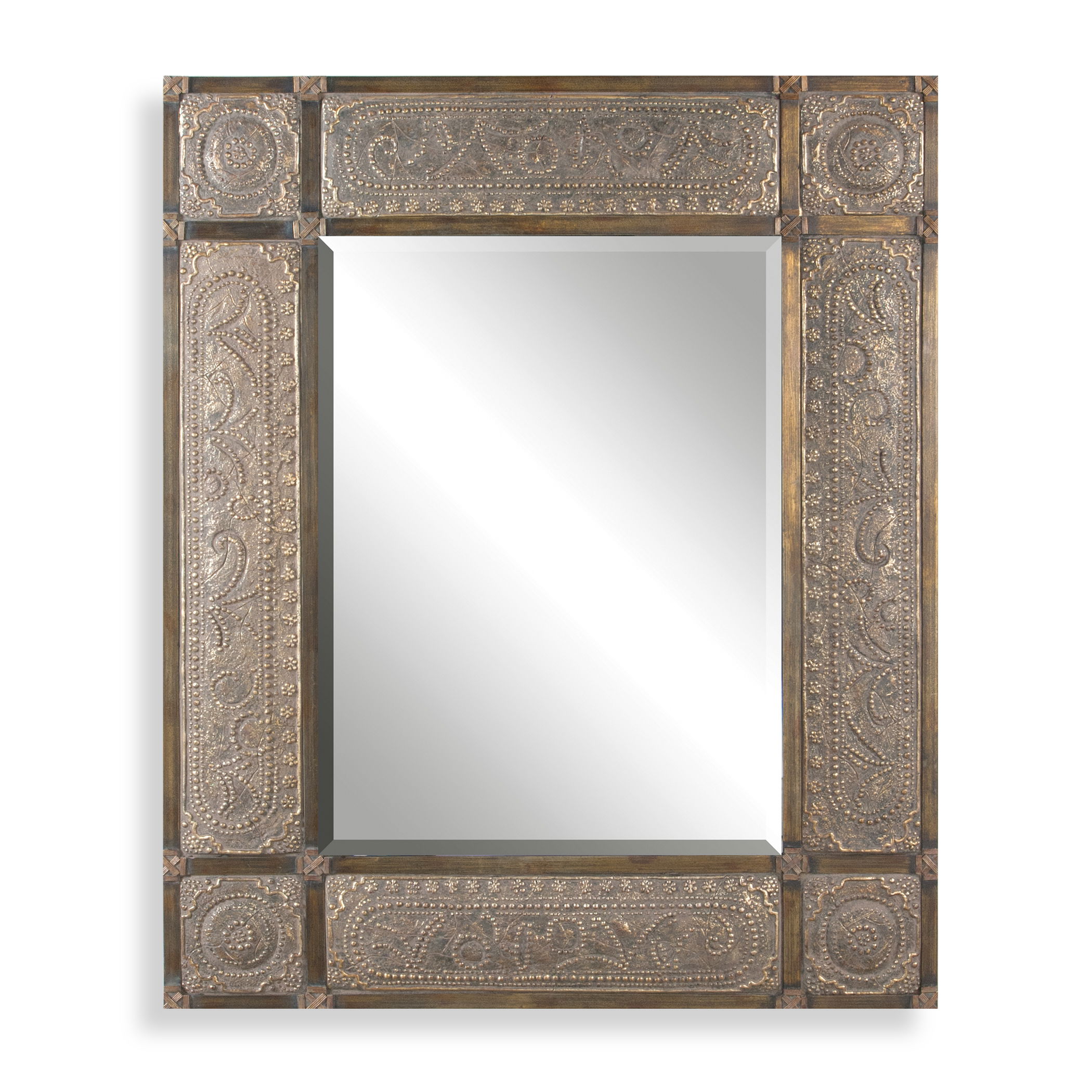 Harvest Serenity Champagne Gold Mirror large image 