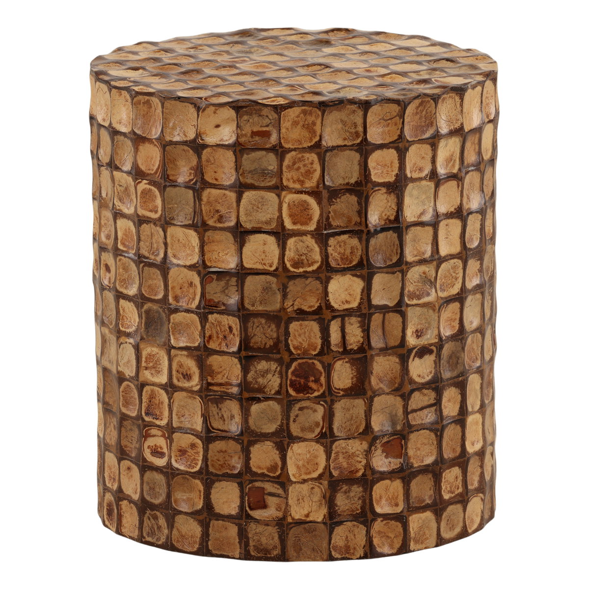 Rami Side Table Natural, Side & End Table by Dovetail, 15.75" width x 17.91" height x 15.67" depth View 1