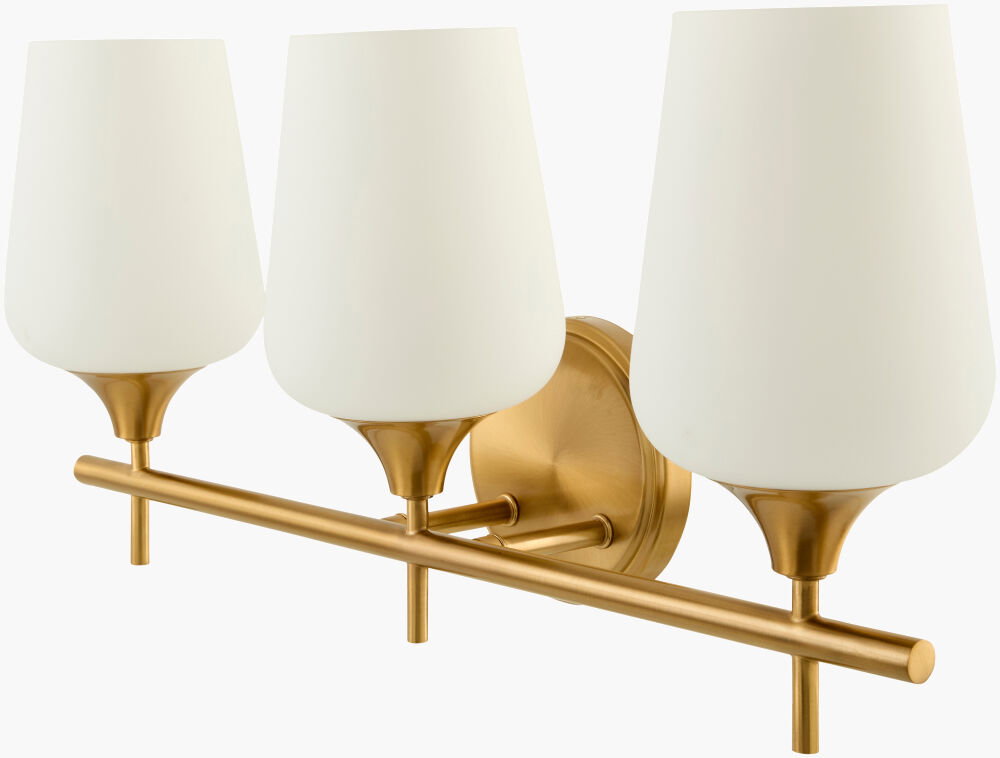 Yueva Wall Sconce, by Surya, 7" length x 22" width x 10" height