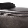 Hollyfield 29' Total Height Black Leather Seat Gold Metal Base Stool thumbnail 8