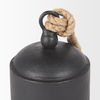 Quincy Medium Matte Black Metal Decorative Bell Object thumbnail 5