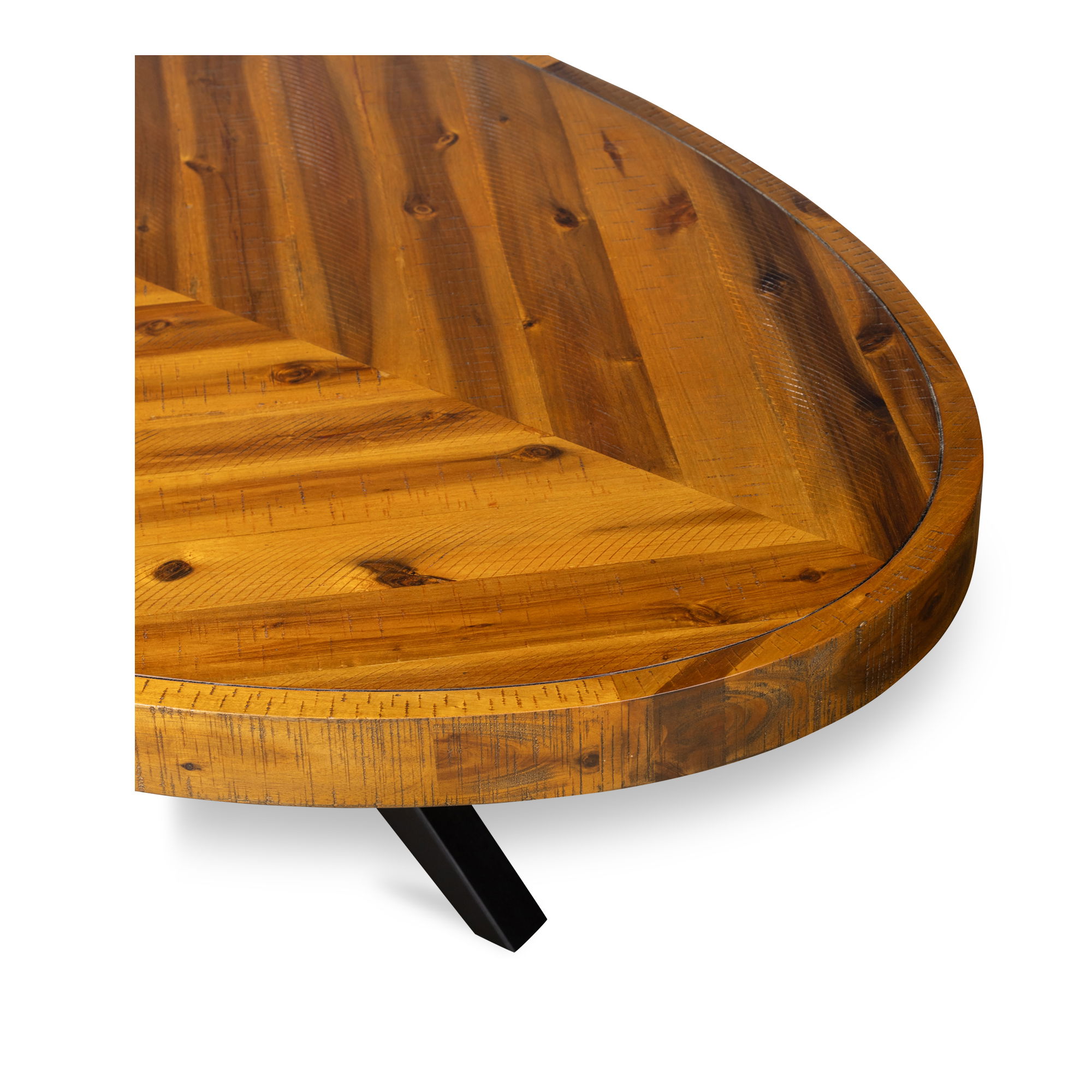 Parq Oval Coffee Table Amber large image 