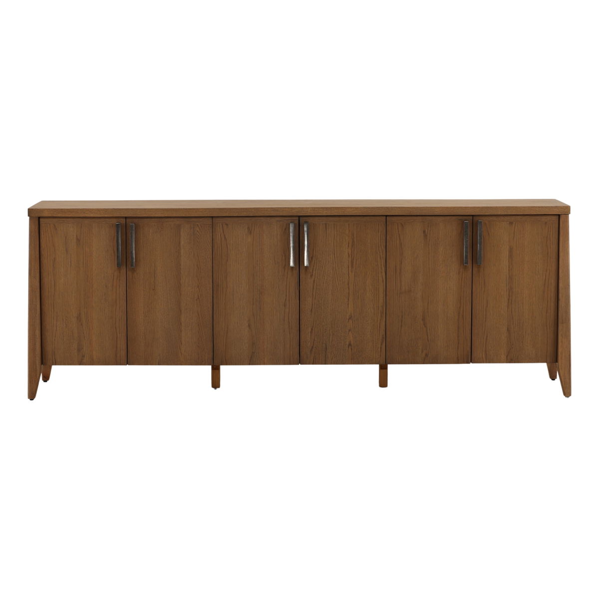 Atley Sideboard Brown, Sideboards & Buffet by Dovetail, 95.5" width x 34.2" height x 19.25" depth View 2