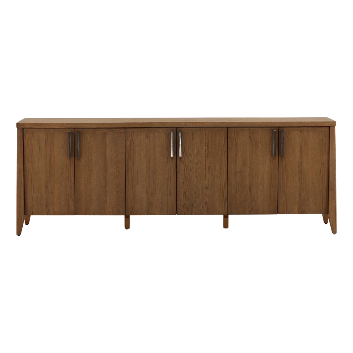 Atley Sideboard Brown, Sideboards & Buffet by Dovetail, 95.5" width x 34.2" height x 19.25" depth View 2