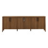 Atley Sideboard Brown, Sideboards & Buffet by Dovetail, 95.5" width x 34.2" height x 19.25" depth thumbnail 2