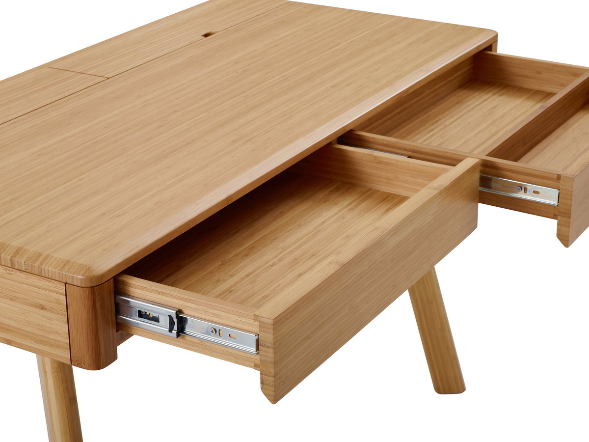 Jasmine Writing Desk, Caramelized, by Greenington, 23.5" length x 47.5" width x 29.5" height View 14