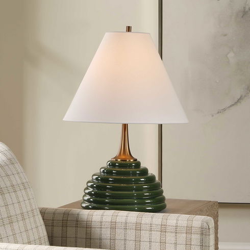 McKay Dark Green Table Lamp