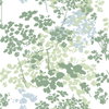 Queen Anne's Lace Green Peel & Stick Wallpaper, by York Wall, 16'6" length x 1'8.5" width x 0.02" depth thumbnail