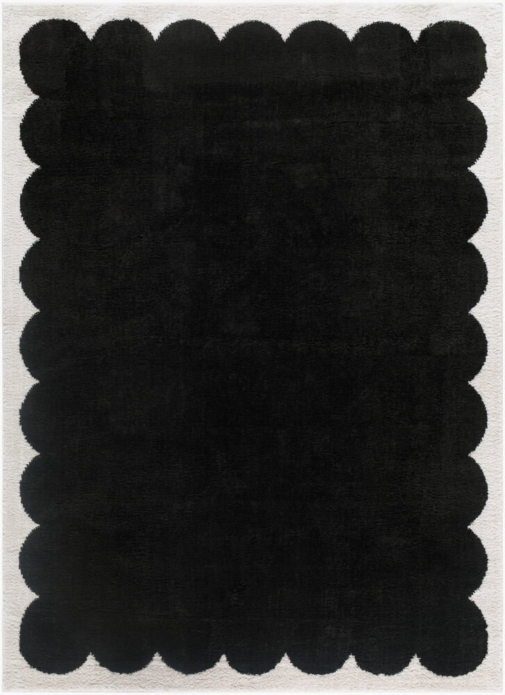 Fossay Shag Machine Woven Rug, by Surya, 9'0.27" length x 6'6.74" width