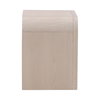 Portland Nightstand Bleach Natural, by Dovetail, 25.6" width x 24" height x 18.18" depth thumbnail 3