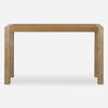 Bentley Grasscloth Console Table, Furniture by Uttermost, 52" width x 31.12" height x 13" depth thumbnail 1