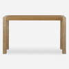 Bentley Grasscloth Console Table, by Uttermost, 52" width x 31.12" height x 13" depth thumbnail 1