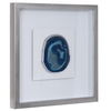 Kalia Blue Stone Shadow Box, Sculptural Wall Art by Uttermost, 19.75" width x 19.75" height x 2" depth thumbnail 7
