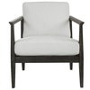 Brunei White Accent Chair, by Uttermost, 28.25" width x 32.5" height x 33.5" depth thumbnail 1