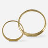 Jimena Gold Ring Sculptures Set/2 thumbnail 0