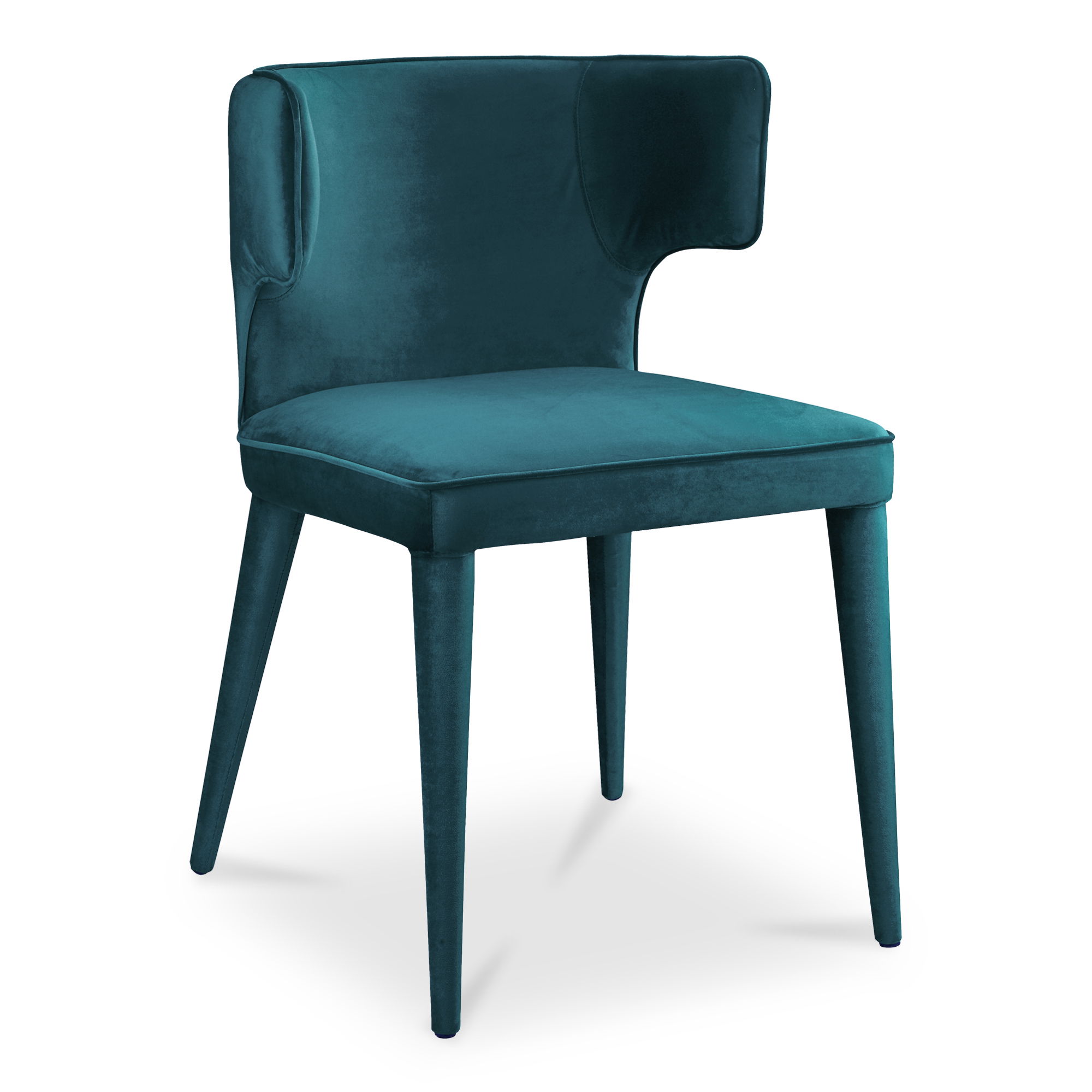 Jennaya Dining Chair Teal large image 