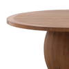 Belize Dining Table Brown, by Dovetail, 71.75" width x 30" height x 71.75" diameter x 71.75" depth thumbnail 3