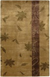 Mugal Handmade Rug, by Surya, 8' length x 5' width thumbnail