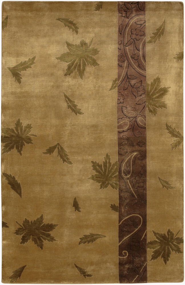 Mugal Handmade Rug, by Surya, 8' length x 5' width