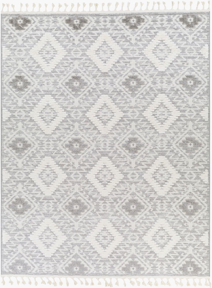 Nora Machine Woven Rug, by Surya, 1'3.75" length x 1'3.75" width