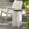 Olina Marble Outdoor Accent Table, Furniture by Uttermost, 14" width x 22" height x 14" depth thumbnail 2