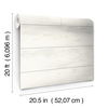 Magnolia Home Shiplap White Peel & Stick Wallpaper thumbnail 4