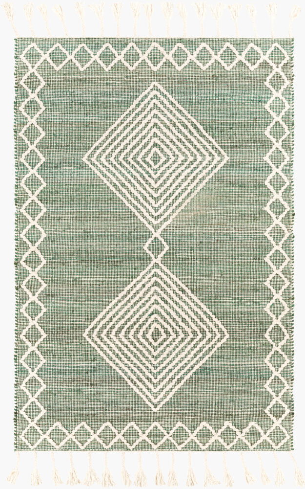 Norwood Handmade Rug, by Surya, 1'6" length x 1'6" width