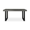 Jedrik Small Outdoor Dining Table Dark Grey thumbnail 0