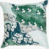 Geisha Accent Pillow, Decorative Pillow by Surya, 18" length x 18" width thumbnail